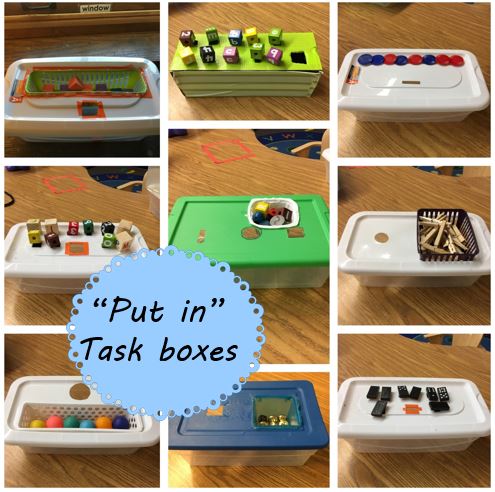 Little Miss Kim's Class: Put In Task Boxes in Special Education
