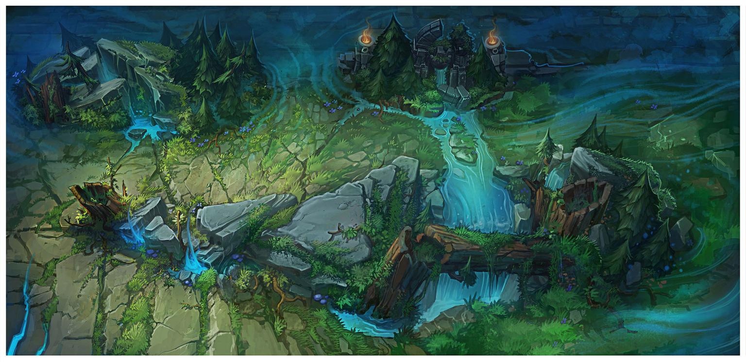 Surrender at 20: Red Post Collection: Summoner's Rift Concept Art ...