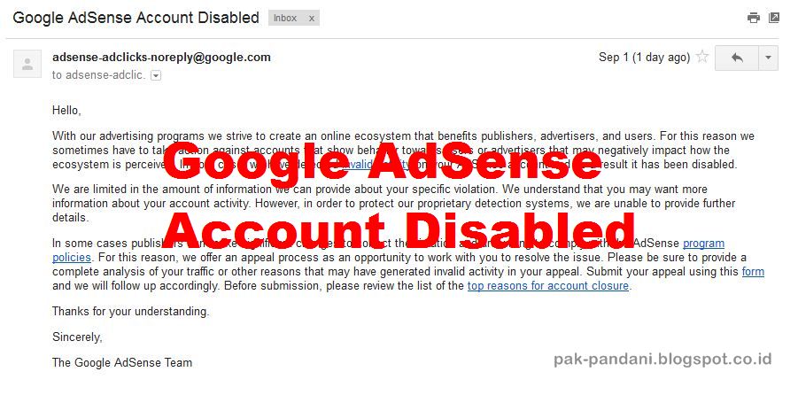 Pertempuran Panjang Mengklaim Kembali Akun Google Adsense Saya: Petualangan 1600 Kata