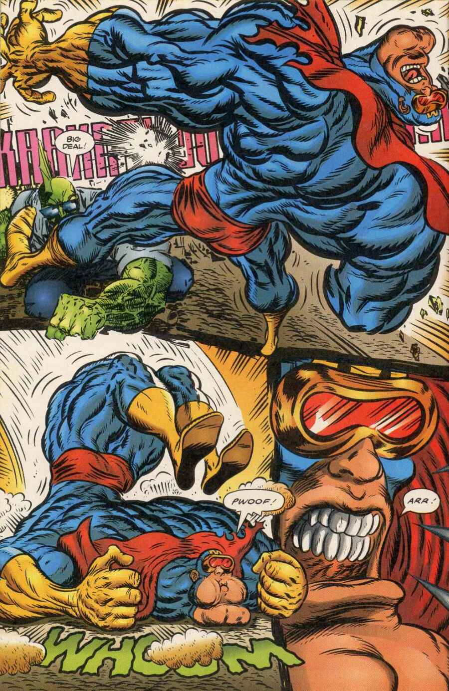 Read online Savage Dragon vs. Savage Megaton Man comic -  Issue # Full - 14