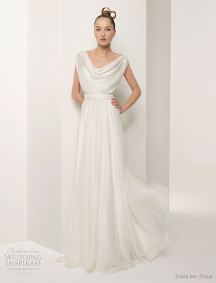 This is the wedding dress a truly exotic especially for neckline design 