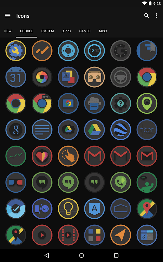 Icon pack для андроид