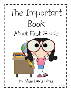 First Grade a la Carte: The Important Book
