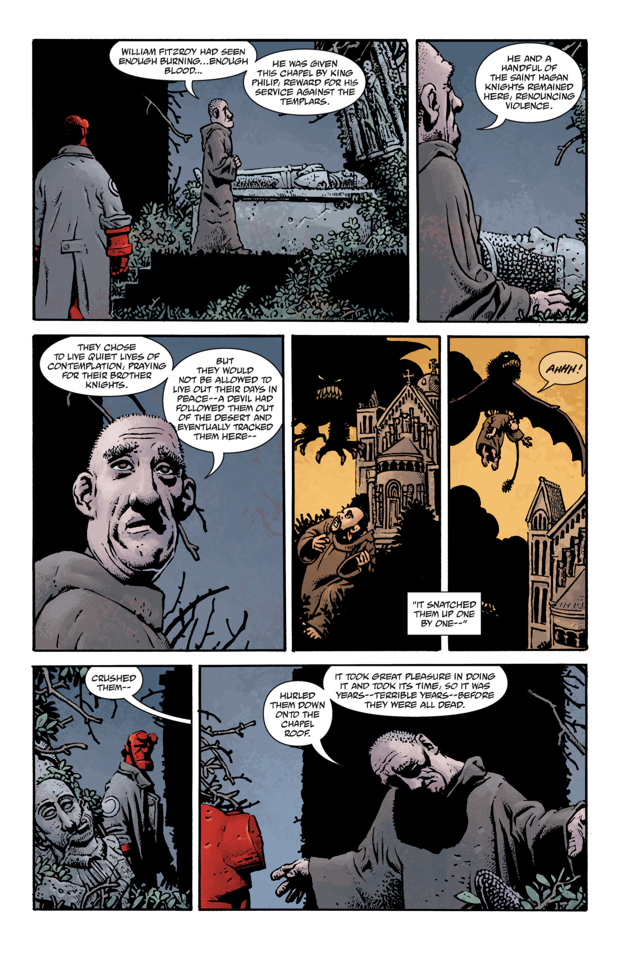Read online Hellboy comic -  Issue #11 - 131