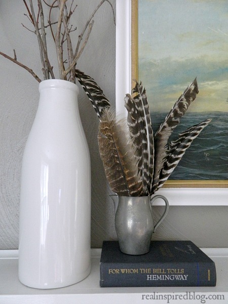 Feathers On My Mantel