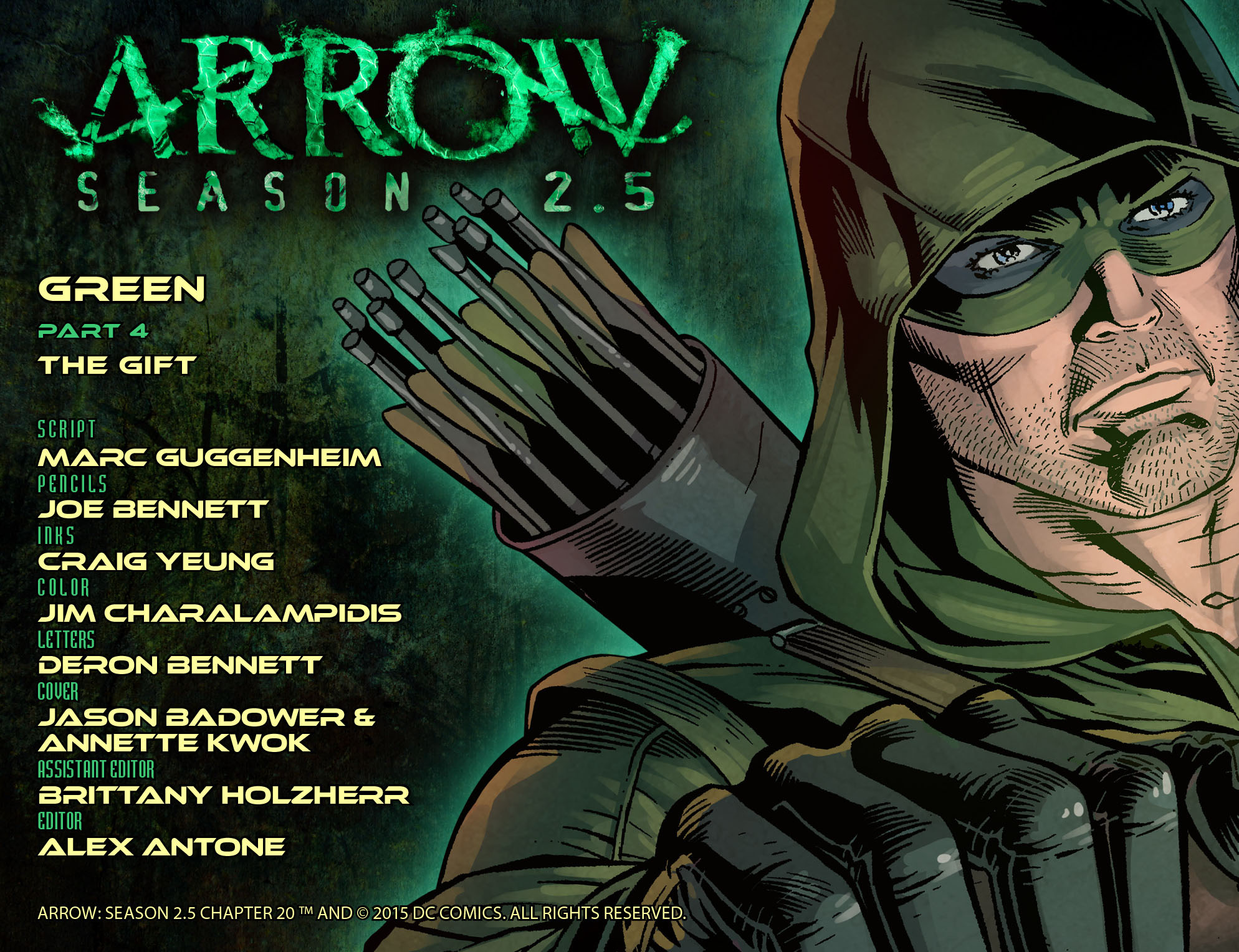 Read online Arrow: Season 2.5 [I] comic -  Issue #20 - 2