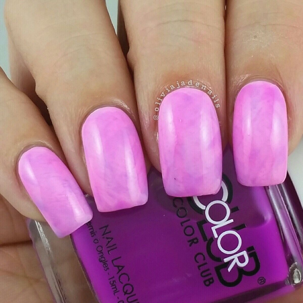 Color Club Pop Wash Collection - Nail Art by Olivia Jade Nails