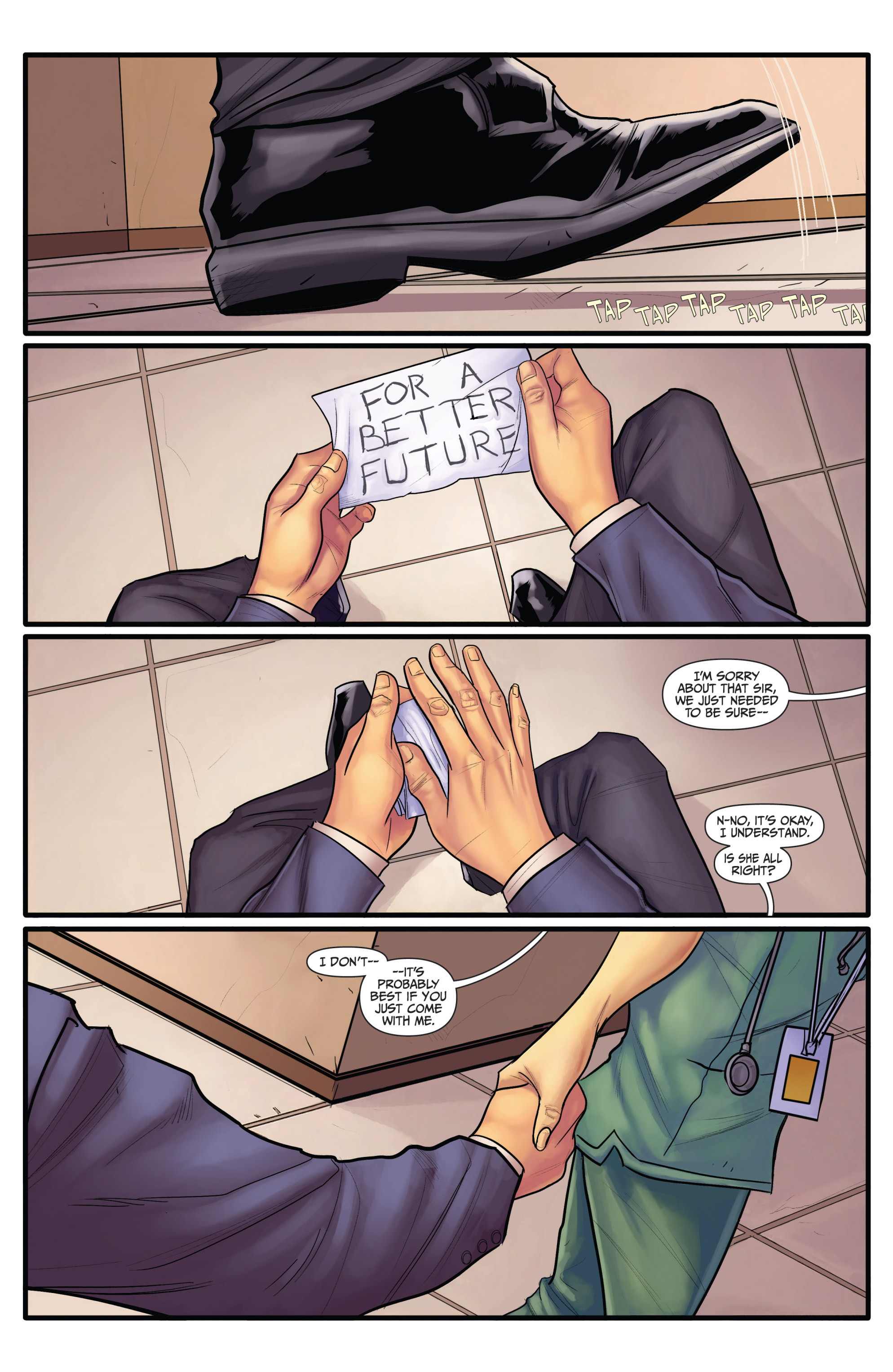 Read online Morning Glories comic -  Issue #29 - 3