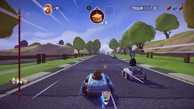 Garfield Kart Furious Racing Game Screenshot 1