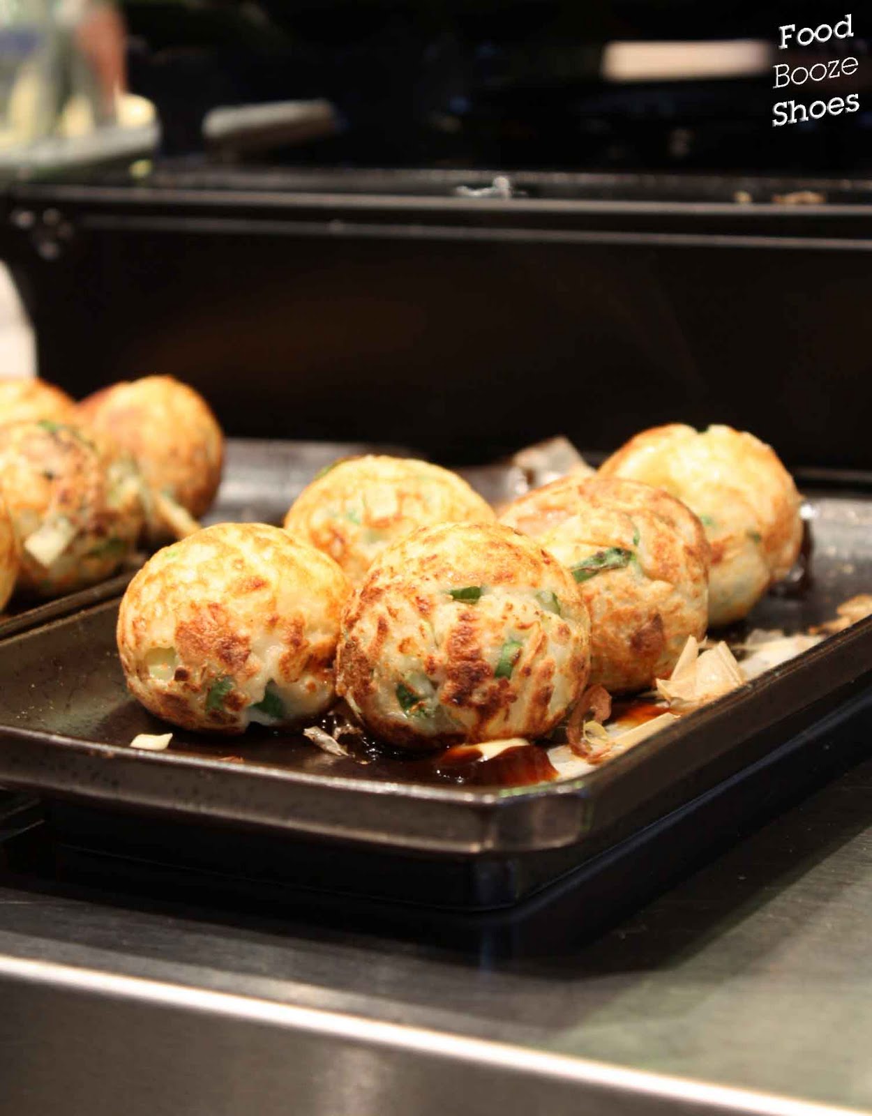 Food, booze and shoes Balls, balls, octopus balls Takoyaki class at