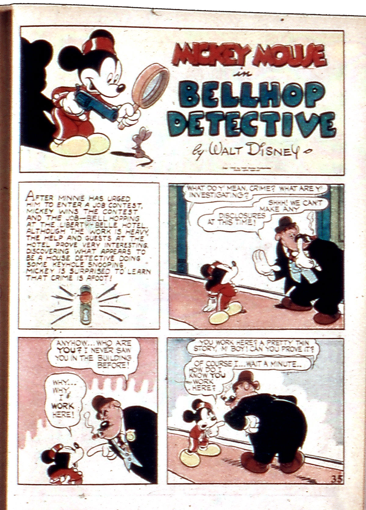 Read online Walt Disney's Comics and Stories comic -  Issue #31 - 37