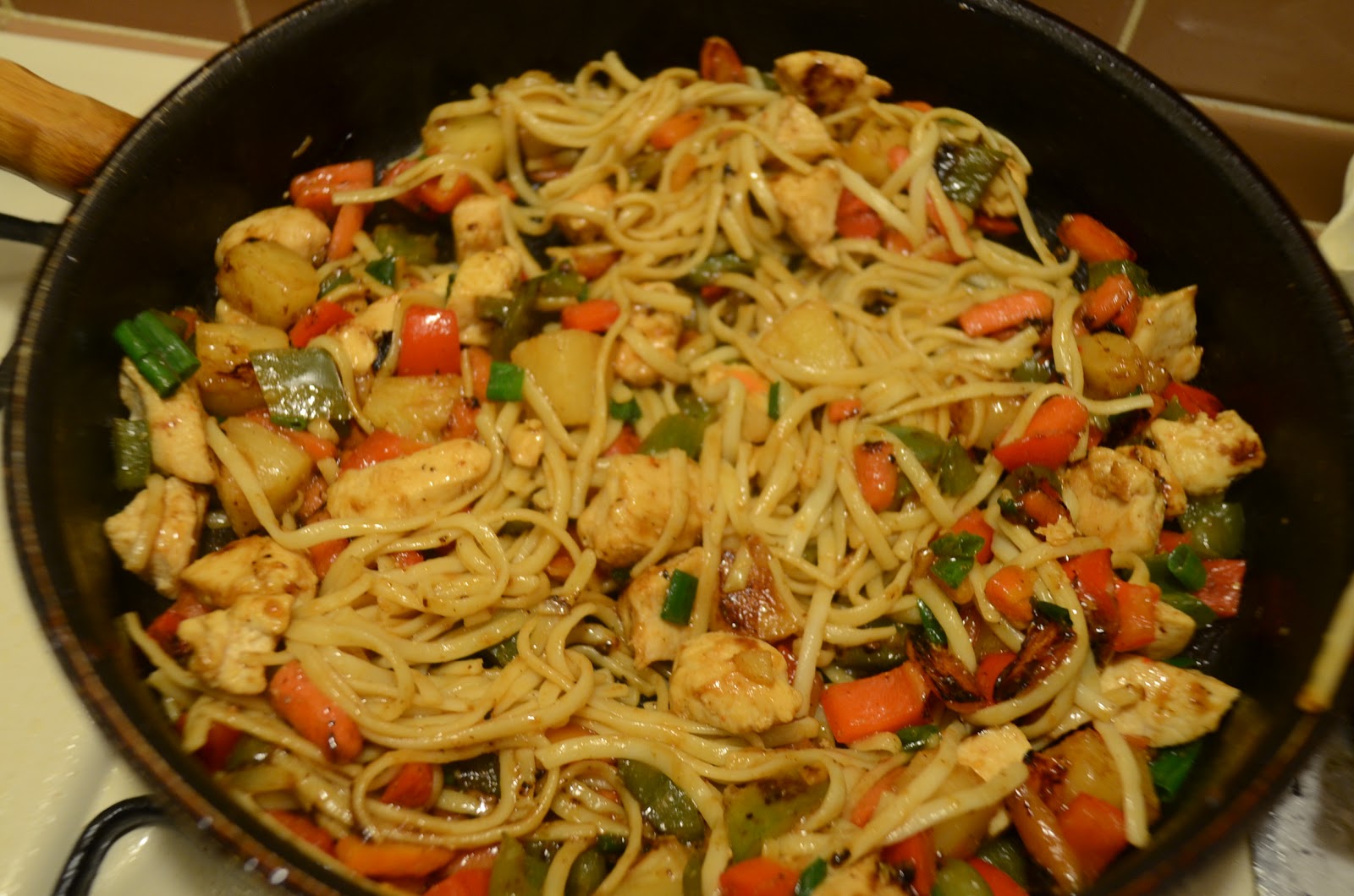 27 Years of Nothing but Failures: Pineapple Chicken Lo Mein