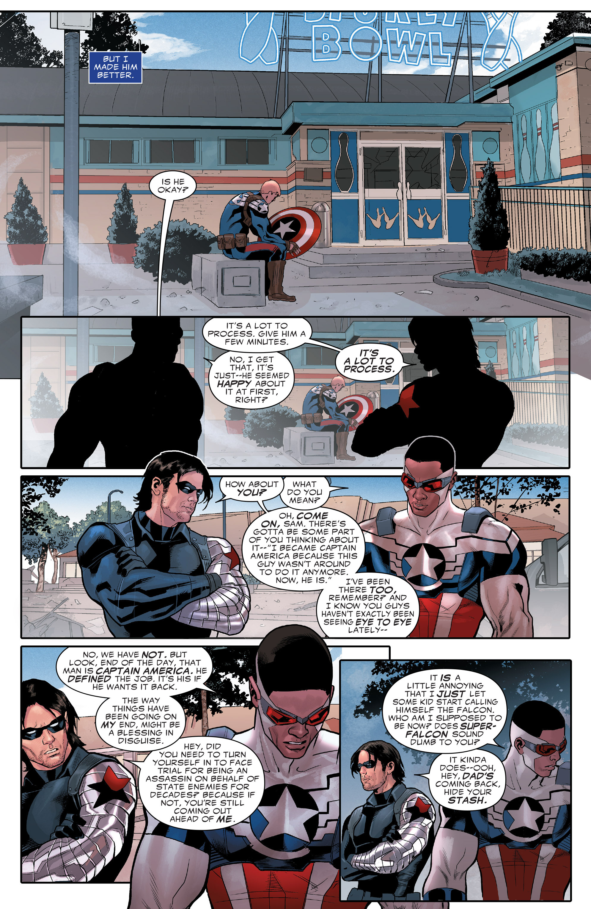Read online Captain America: Sam Wilson comic -  Issue #8 - 4