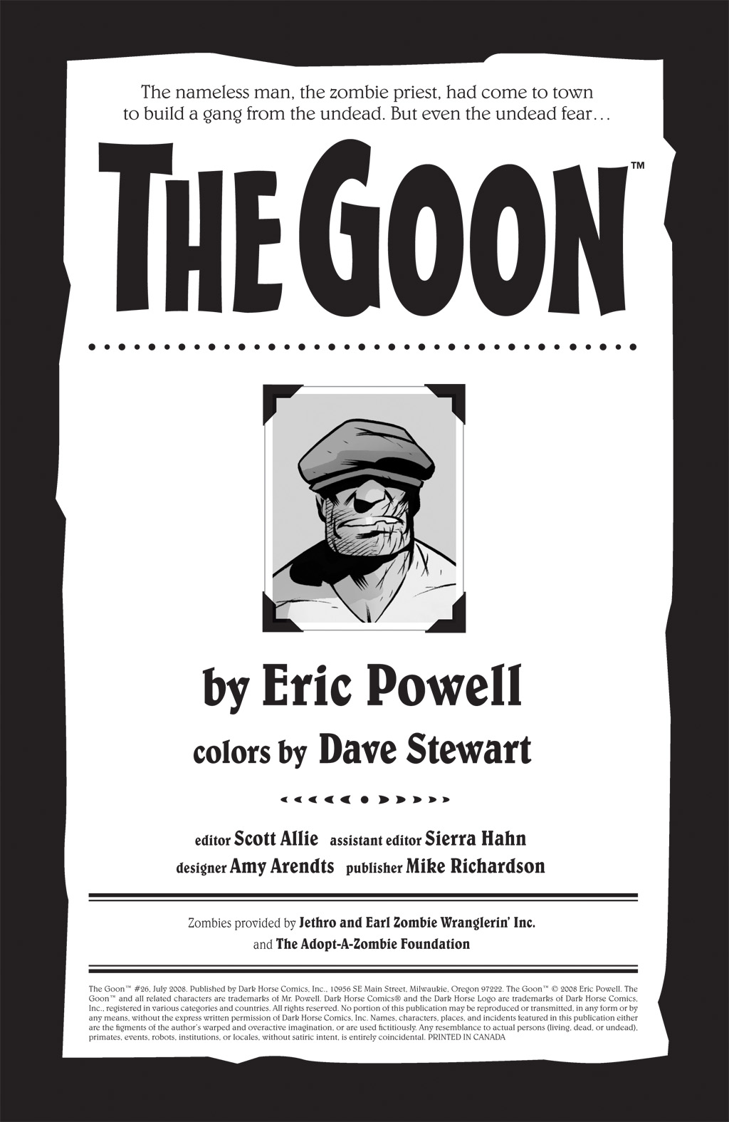 Read online The Goon (2003) comic -  Issue #26 - 2