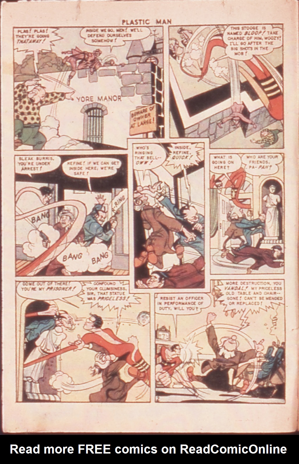 Read online Plastic Man (1943) comic -  Issue #62 - 4