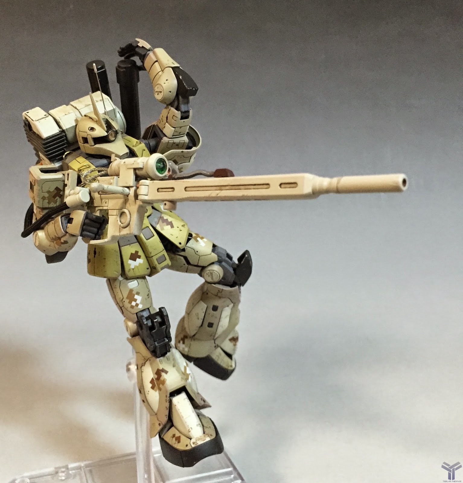 Custom Build: RG x HG 1/144 Zaku Sniper
