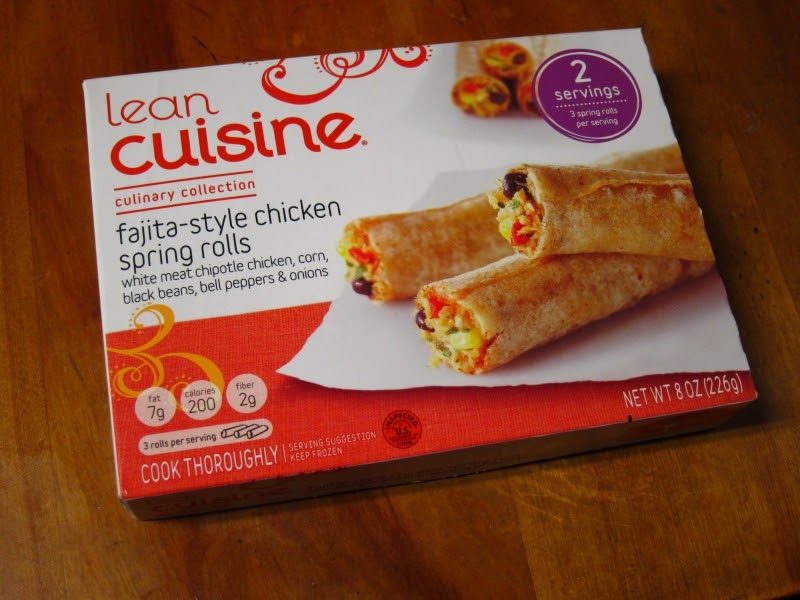 Frozen Friday Lean Cuisine Fajita Style Chicken Spring Rolls
