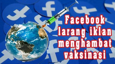 Facebook larang iklan menghambat vaksinasi