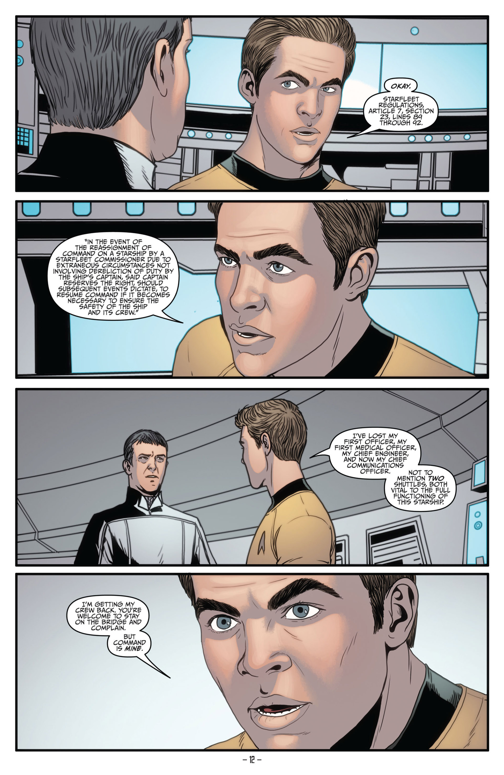 Read online Star Trek (2011) comic -  Issue #4 - 17
