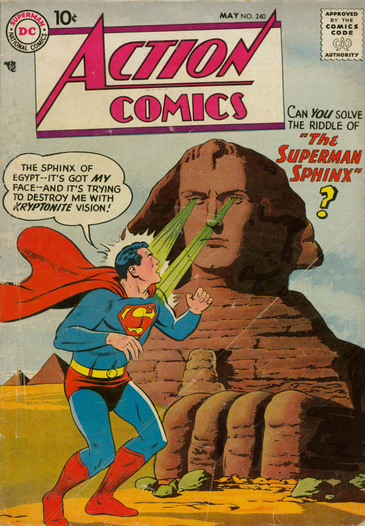 Read online Action Comics (1938) comic -  Issue #240 - 1