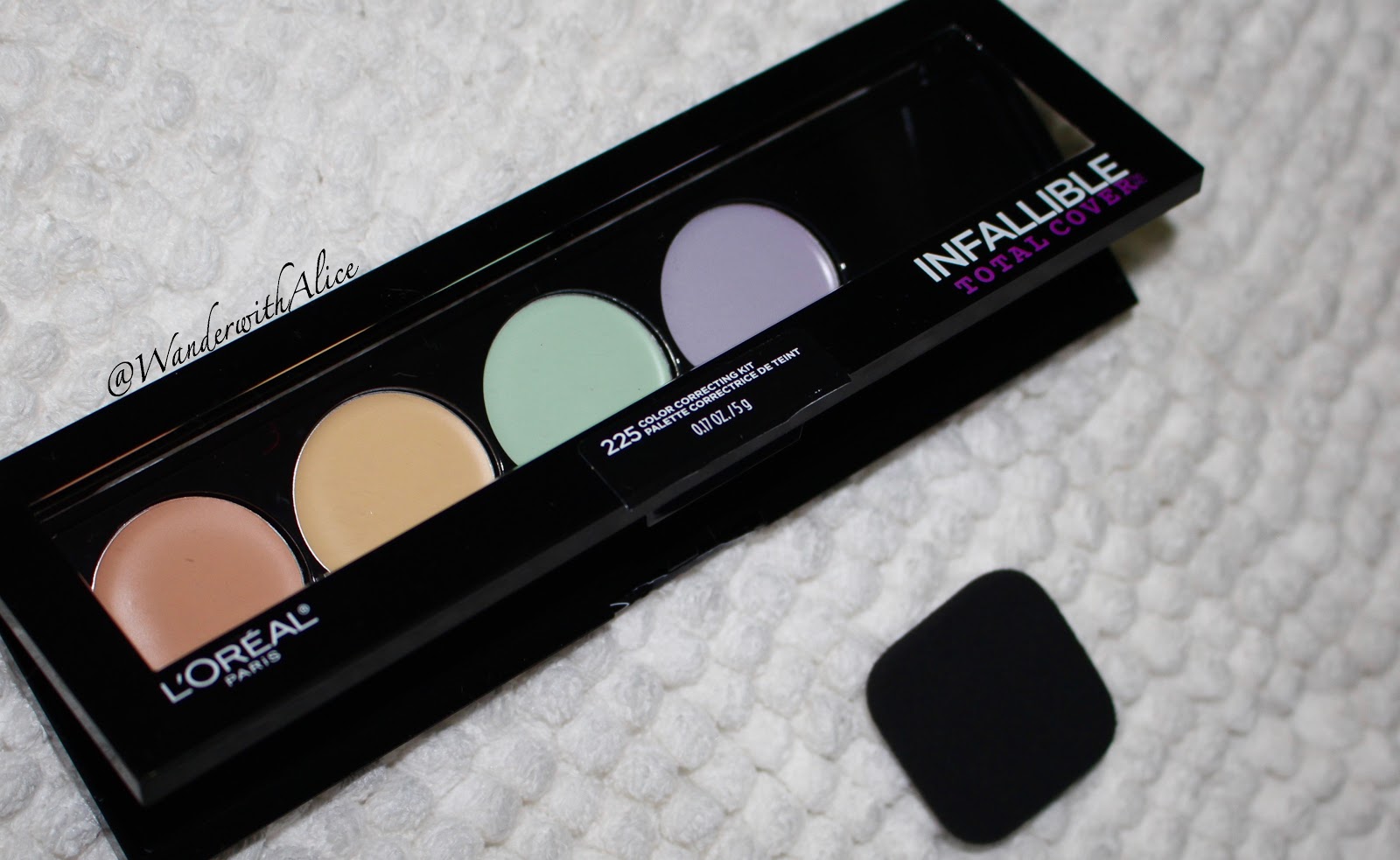 [L'oreal] Infallible Total Cover Color Correcting Kit Review