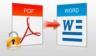 Cara Mudah Mengubah PDF yang tidak Terproteksi ke Word  Secara Online