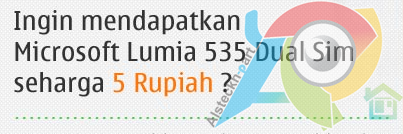  Nokia Lumia dengan Harga 5 IDR/5 Rupiah