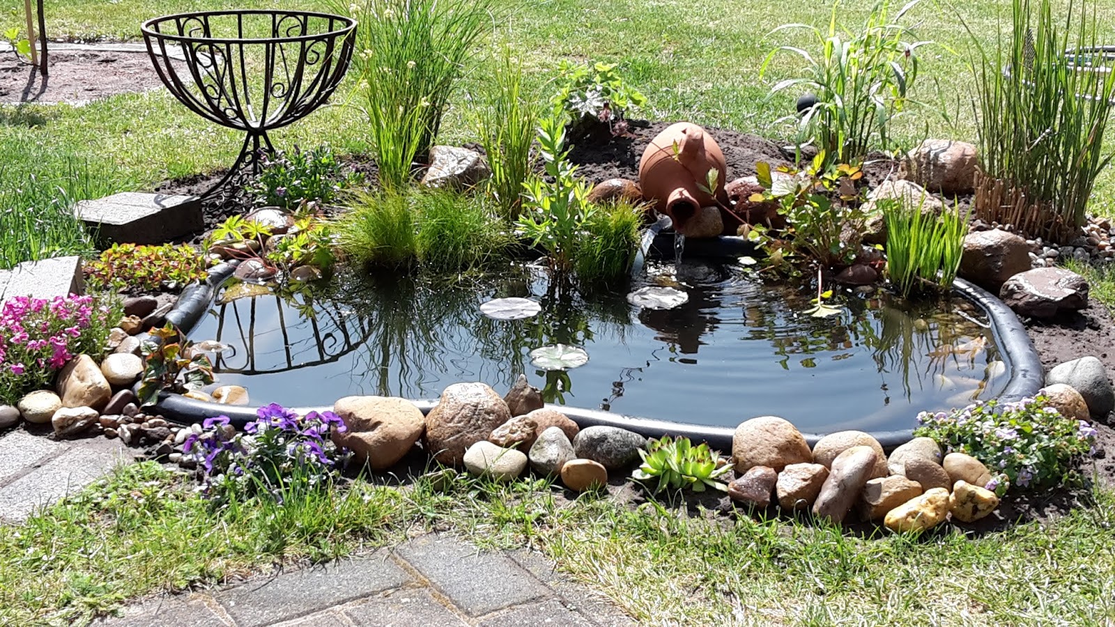 Teich anlegen, Gartenteich, Garten