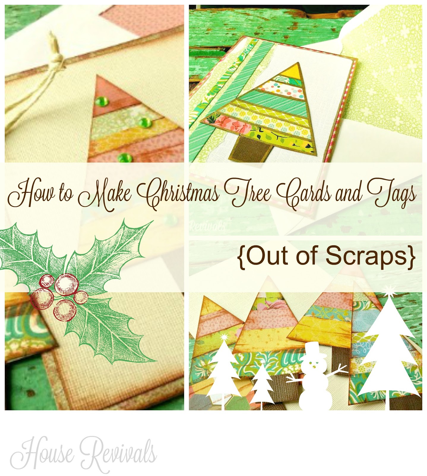 Make This Scrappy Christmas Tree Card!