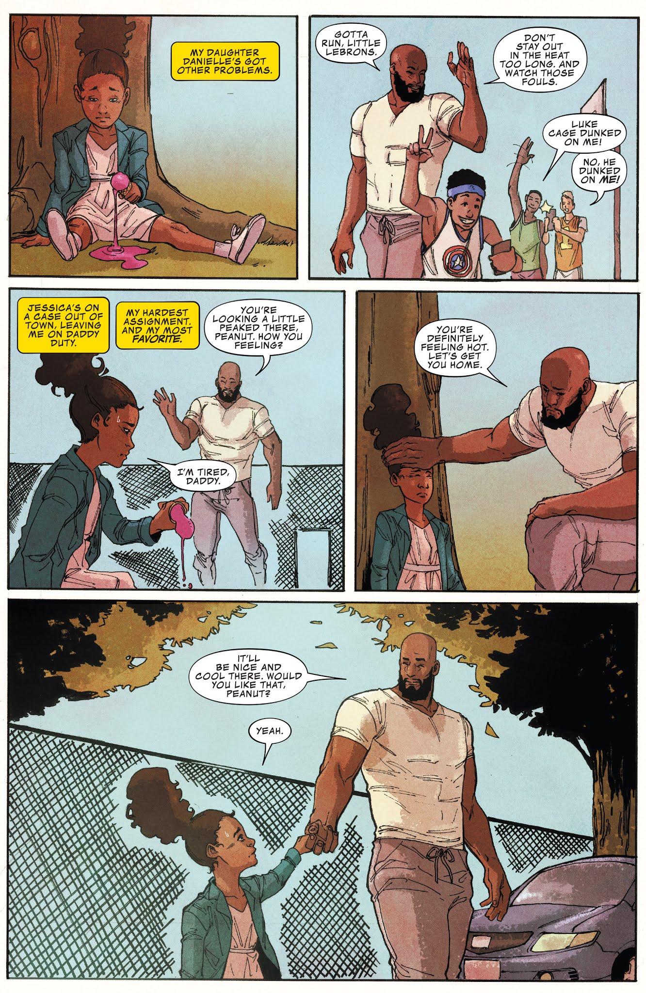 Read online Luke Cage: Marvel Digital Original comic -  Issue #1 - 9
