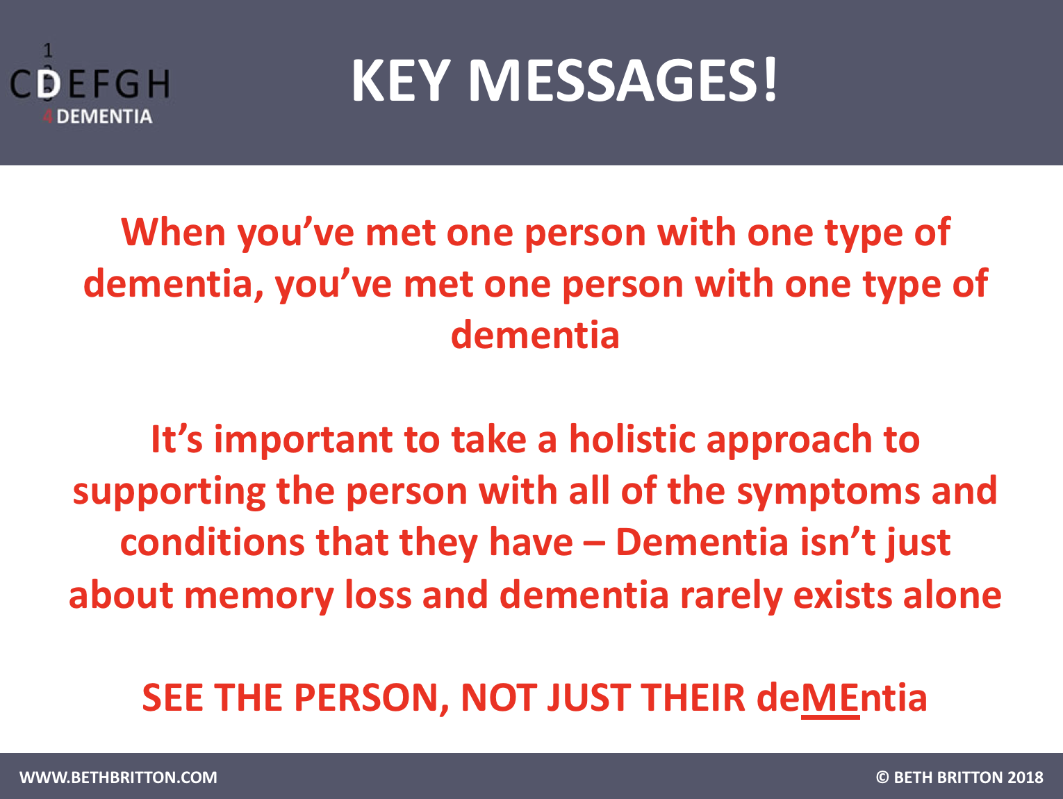 D4Dementia Action for dementia care and support The basics of dementia