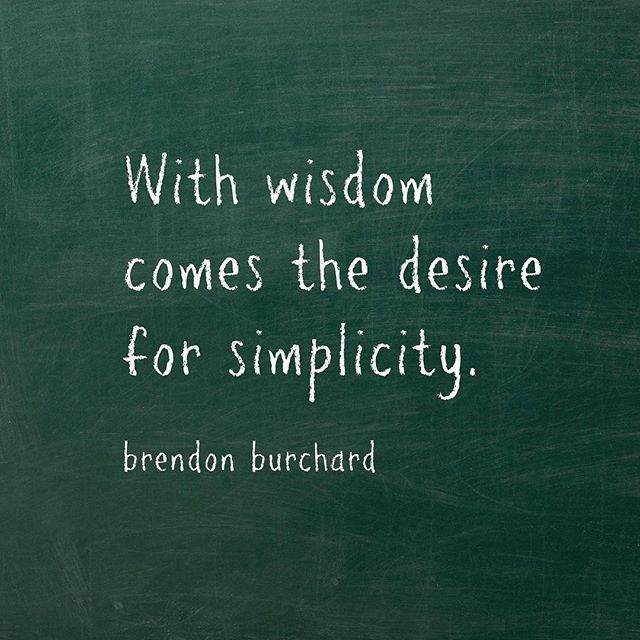 Content in a Cottage: Wonderful Quote about Simplicity