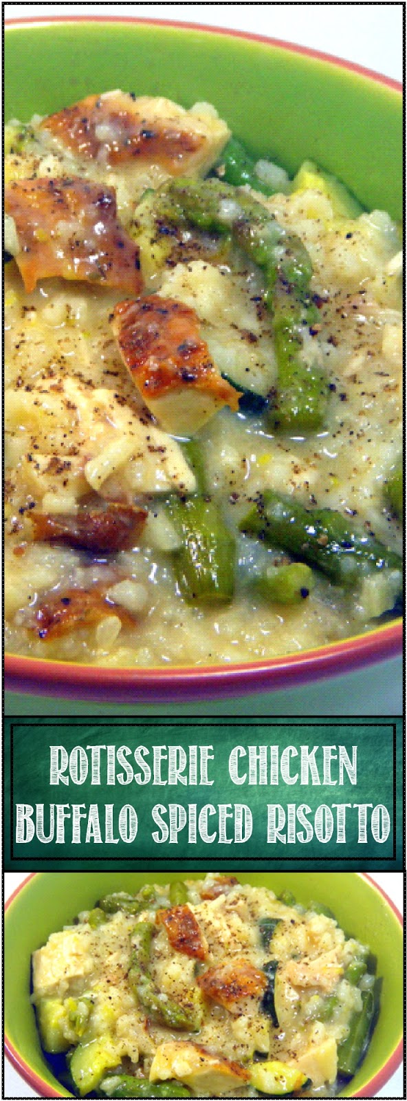 52 Ways to Cook Rotisserie BUFFALO Chicken Risotto for 2 People