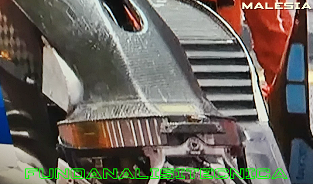 Ferrari SF70H - Scambiatore aria/acqua per il raffreddamento dei sistemi ibridi utilizzato dal GP di Malesia