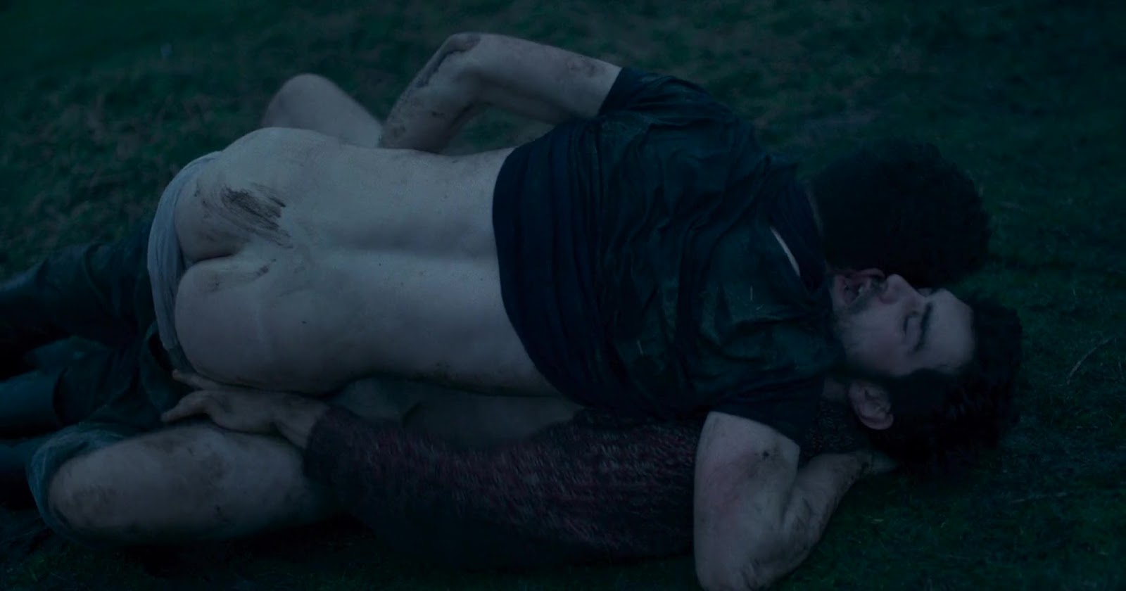 Alec Secareanu and Josh O'Connor nude in God's Own Country.