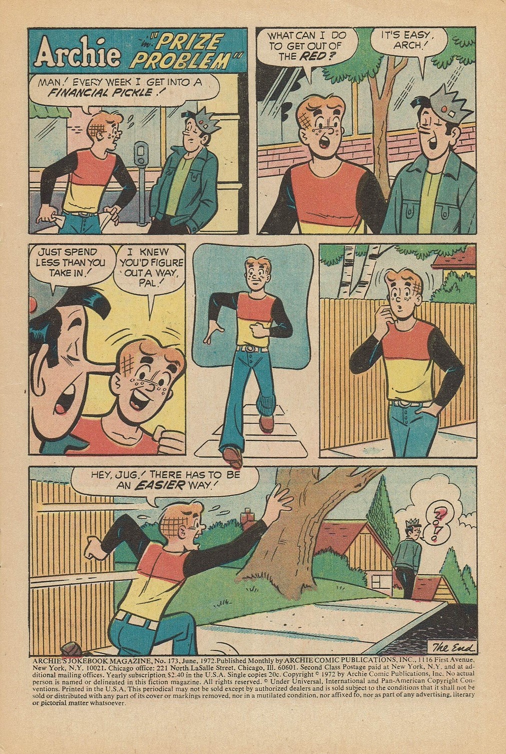Read online Archie's Joke Book Magazine comic -  Issue #173 - 3