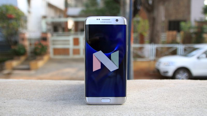 Nougat firmware on Galaxy S7 edge