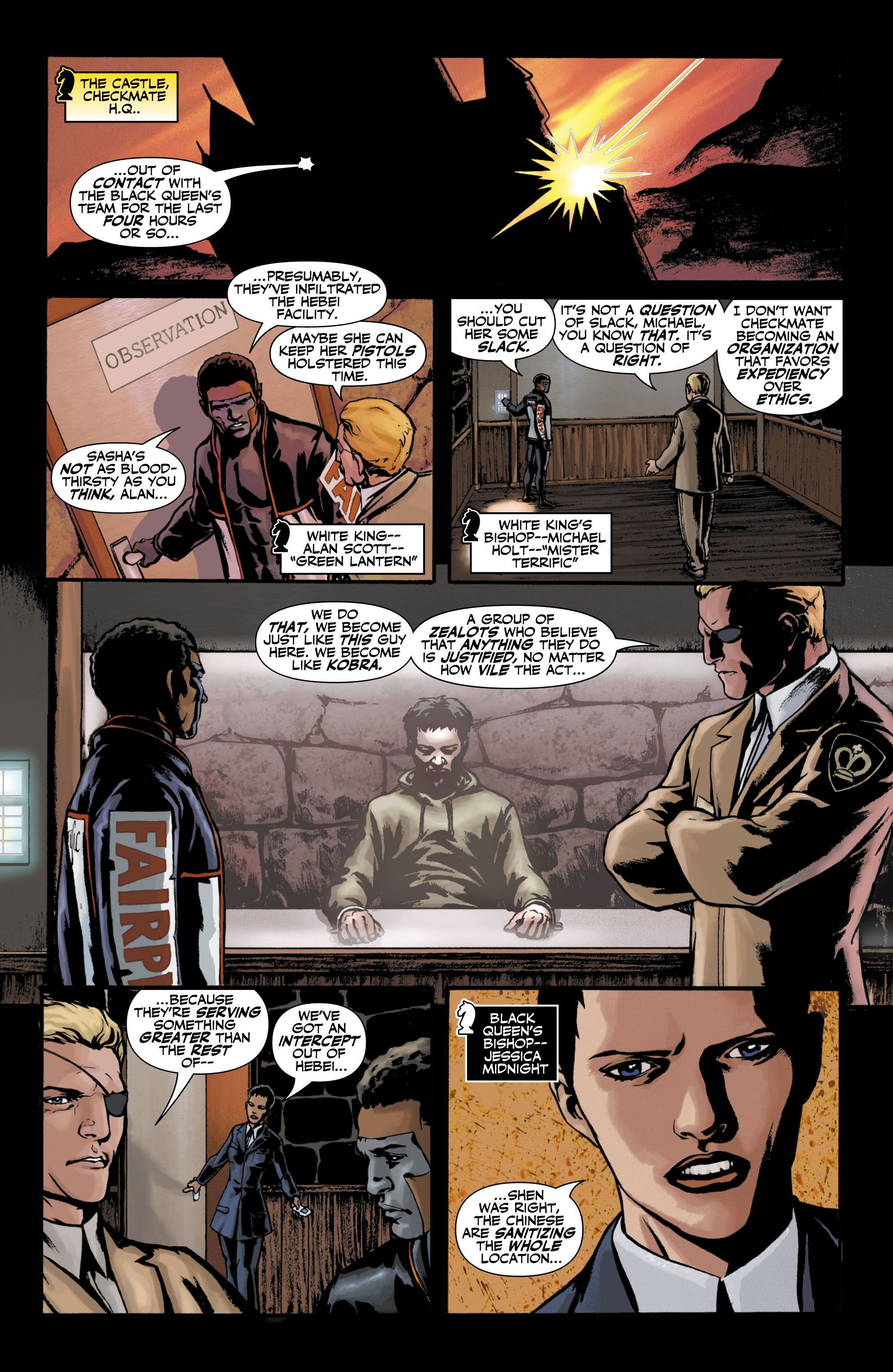 Read online Checkmate (2006) comic -  Issue #4 - 2