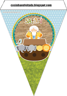 Mini Kit de Safari para Bebés para Imprimir Gratis. Mini Kit de Safari para Bebés para Imprimir Gratis.