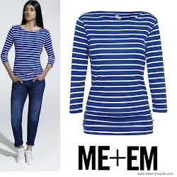 Kate Middleton Style ME+EM Top and SEBAGO Shoes