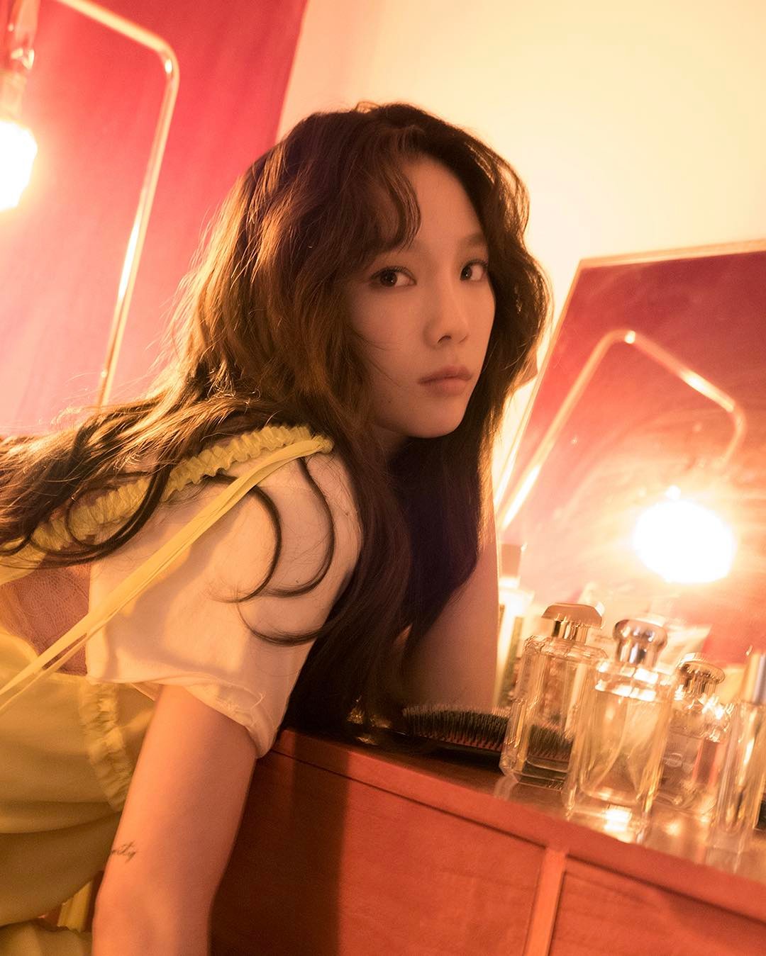 Snsd Taeyeon And Her Teaser Pictures For My Voice Her First Full Album Wonderful Generation