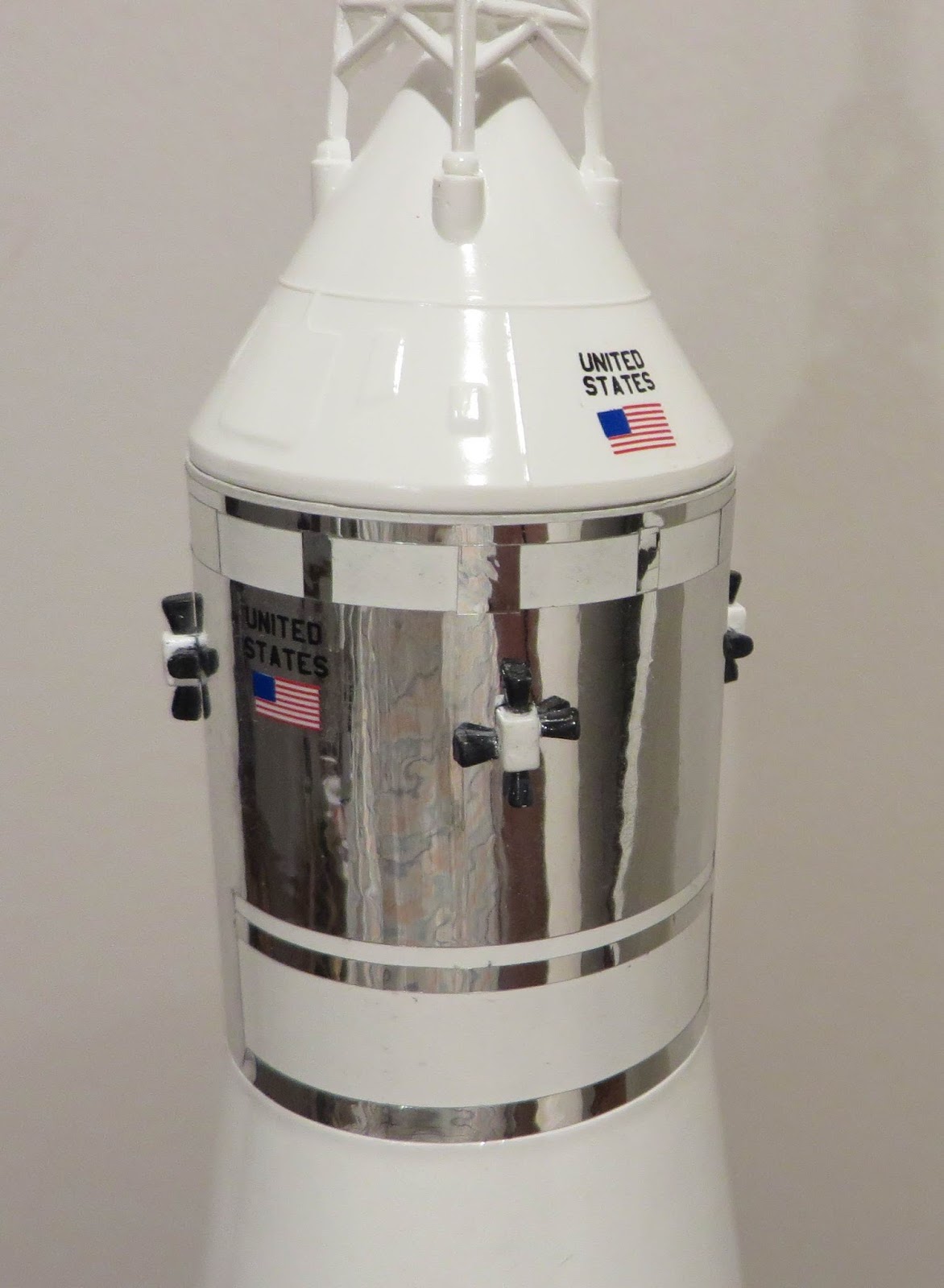 Model Rocket Building Estes Saturn V Decal Changes