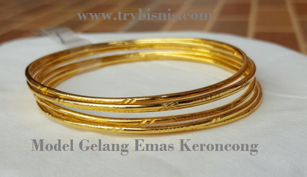 Model gelang Emas Keroncong 2018 Model gelang Emas Keroncong 2018