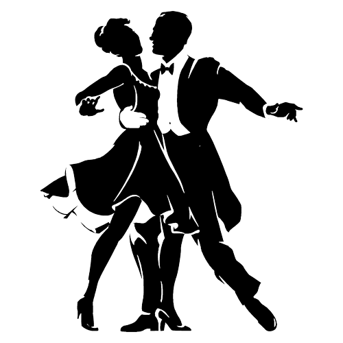 ForgetMeNot: dance couples silhouettes