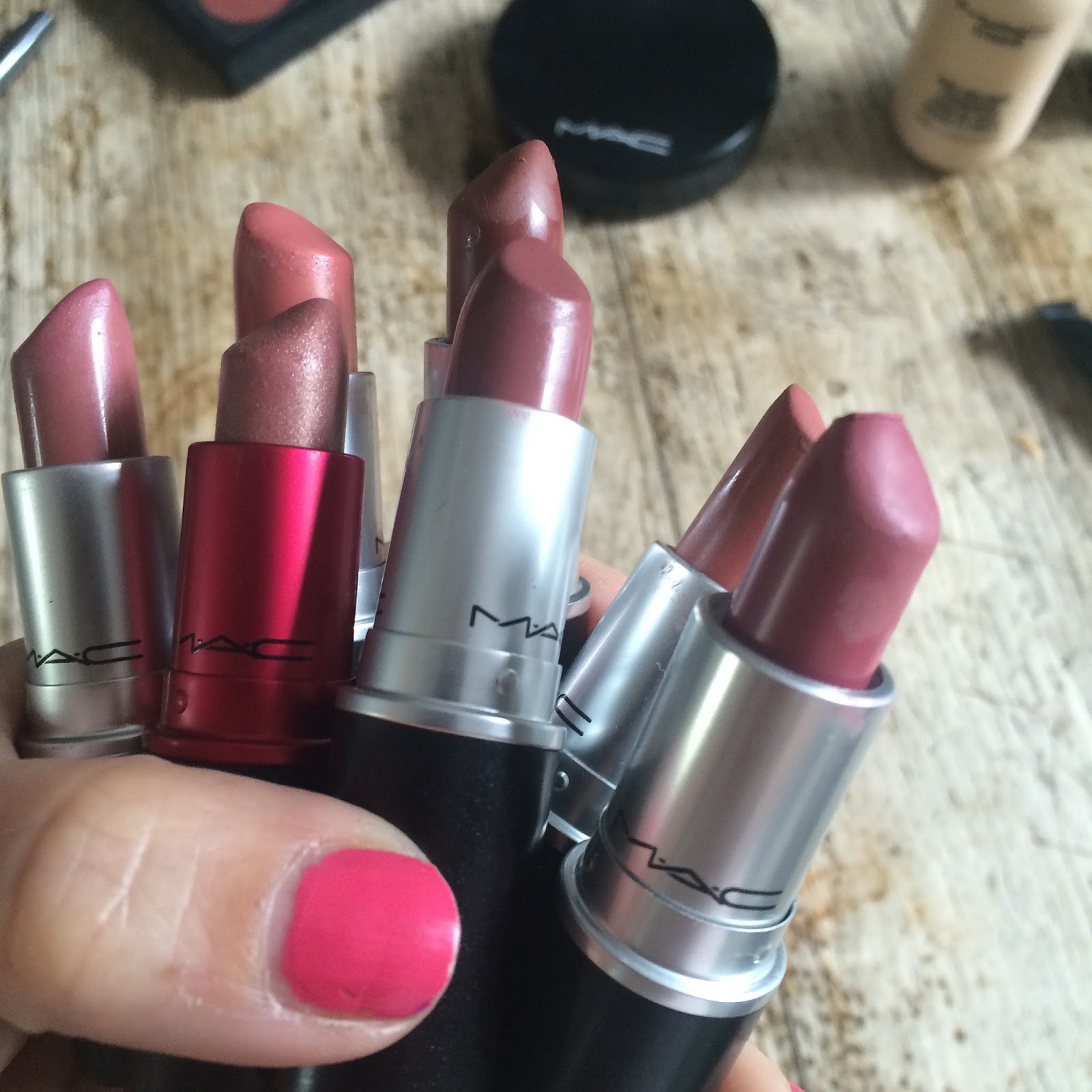 Mac lipstick Collection