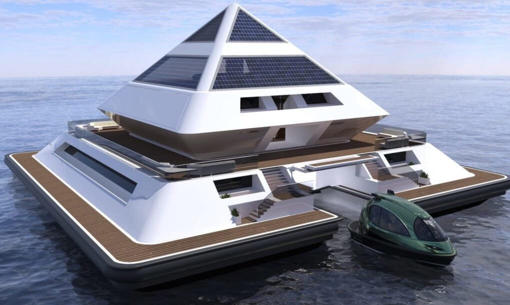Incredible Pictures Of Self-Sufficient, Solar Powered Pyramid-Shaped Buildings