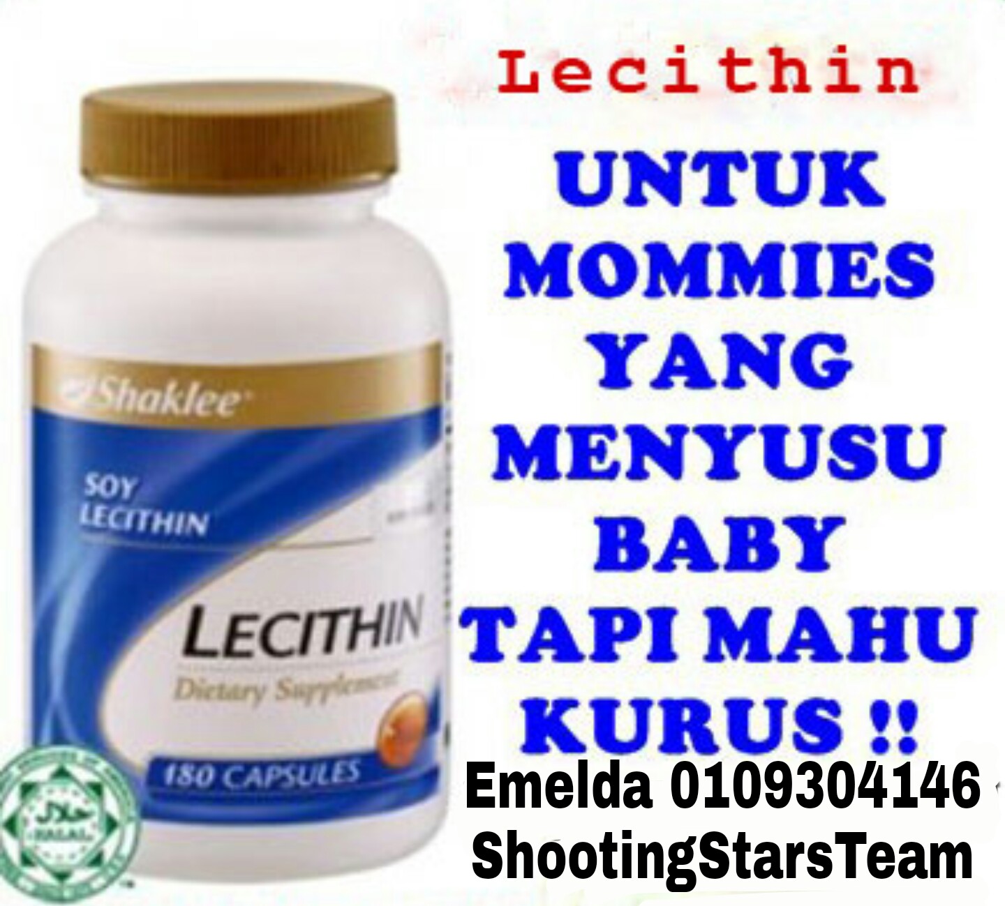 Buuk Tati Toomis LECITHIN BAGUS UNTUK IBU BERPANTANG & IBU MENYUSU...