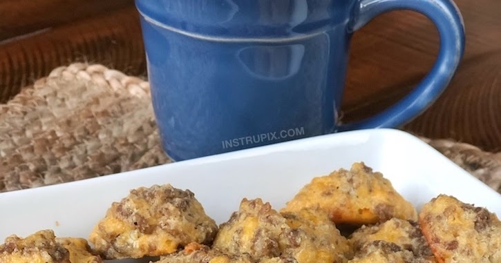 Cheesy Sausage Puffs (The BEST Low Carb Keto Snack) | Food Taste Good