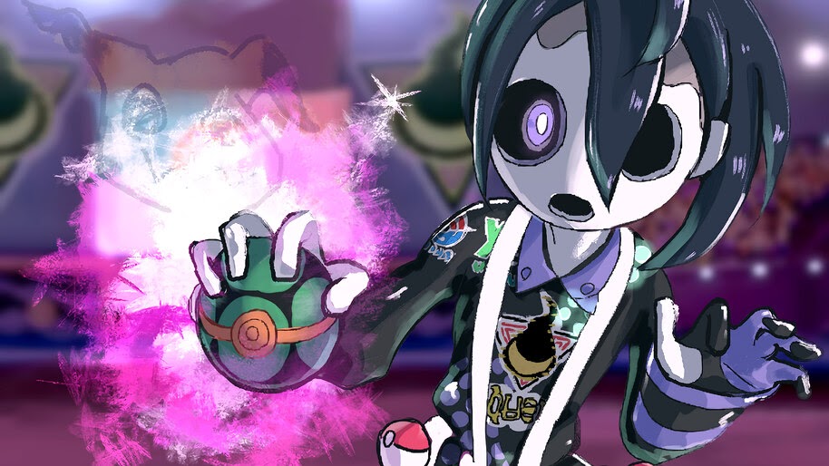 Allister, Pokeball, Pokemon Sword and Shield, Gym Leader, 4K, #3.1363