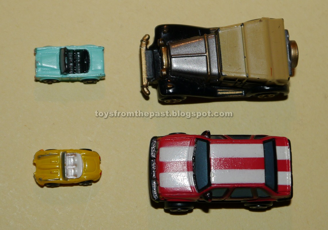 Toys from the Past 261 MICRO MACHINES INSIDERS COLLECTION 1, 3, 6 and 18 (1990 and 1991)